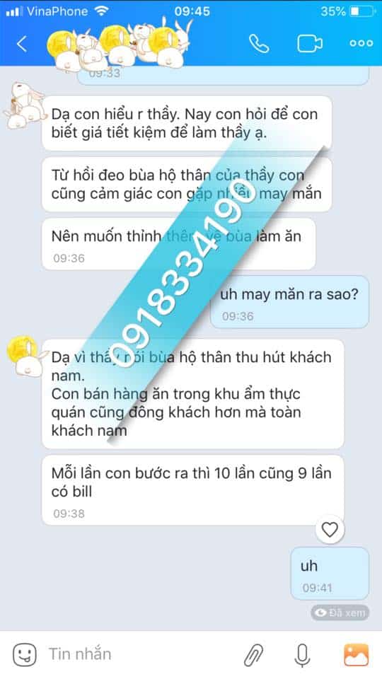 bùa tài lộc thái