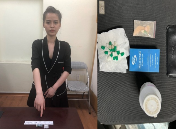 Cô gái nhân viên quán bia, đại lý ma túy