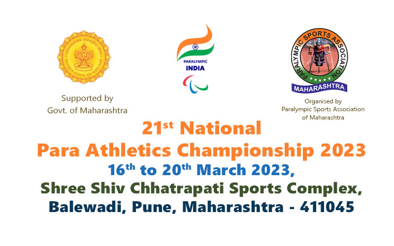 21st National Para Athletics Championship 2023