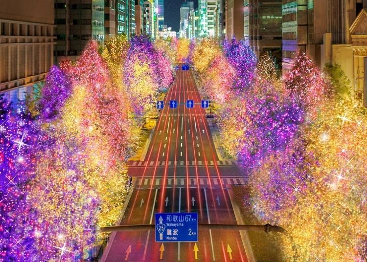 3. Osaka’s City-wide Festival of Light