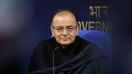 Indian Finance Minister Arun Jaitley