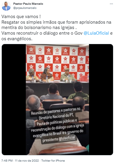 Pastor Henrique Vieira on X: Essas eleições são decisivas para a vida do  nosso povo e precisamos derrotar aqueles que usam o nome e a palavra de  Deus para exercer poder sobre