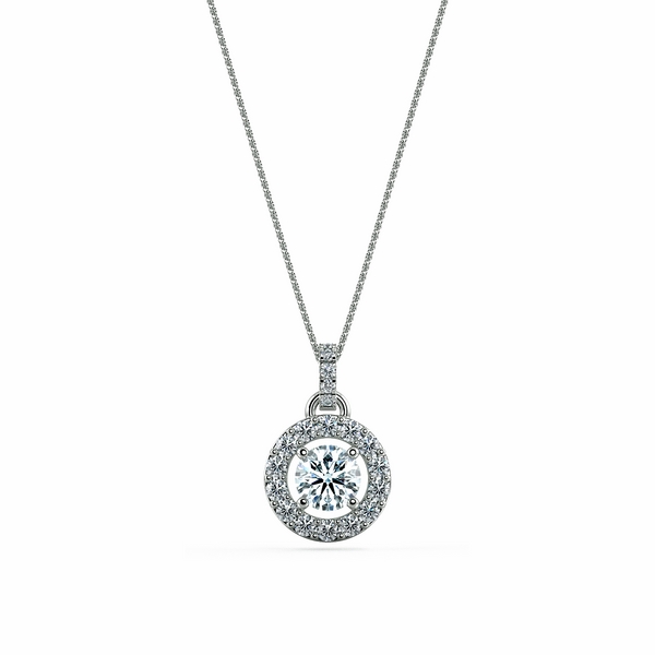 Dây chuyền được đính kim cương GIA sang trọng