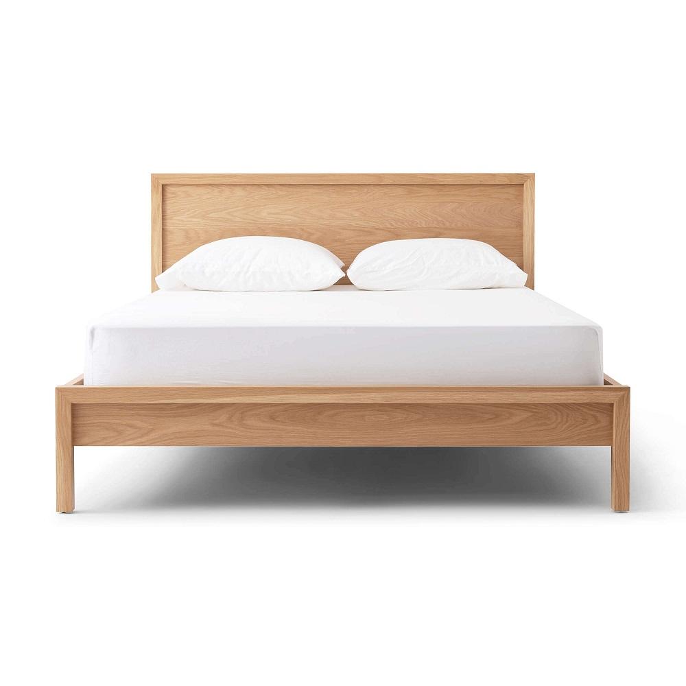 Giường ngủ đẹp giá rẻ bằng gỗ công nghiệp