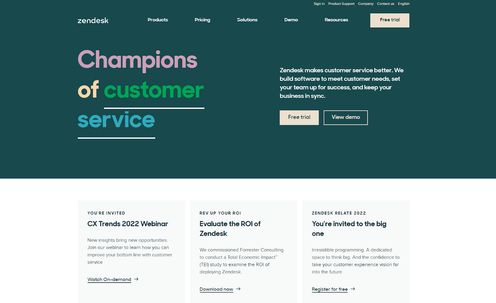 Zendesk Customer Retention Software