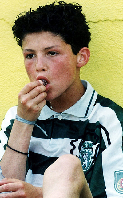Ronaldo while playing for Sporting CP
