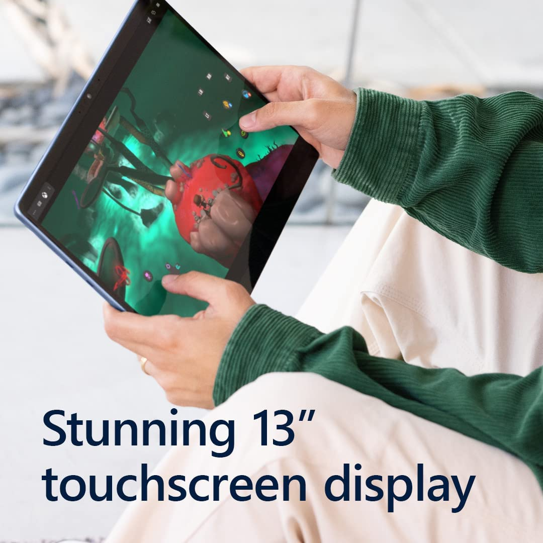 This image shows the 13-inch display of the Microsoft Surface Pro 9.