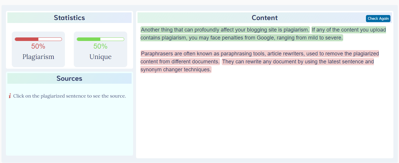 plagiarism checker