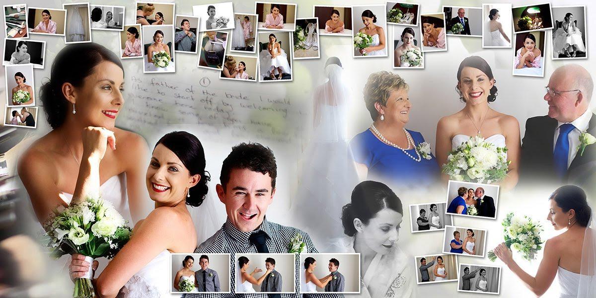 Wedding Album Collages on Behance