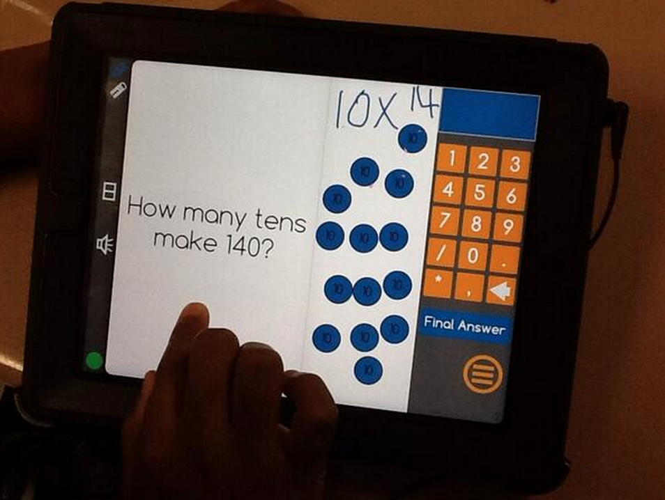 Kleinspiration: Differentiated math instruction using Front Row: adaptive math for K-8 classrooms!