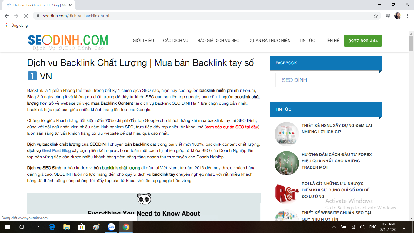 Dịch vụ mua bán link chất lượng tại Seo Đỉnh