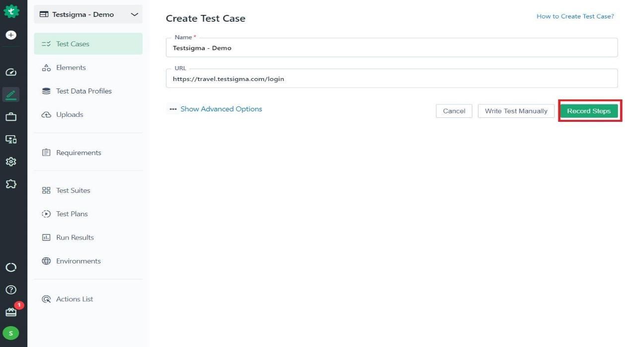 Software Testing with Testsigma