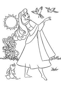 A nature valentine coloring page