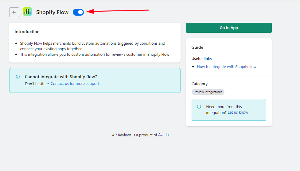 Enable Shopify Flow