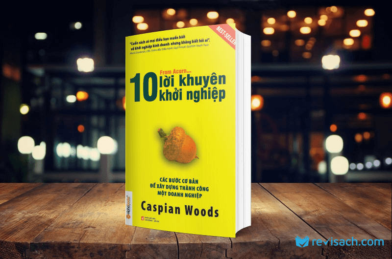 Review sách "Lời khuyên khởi nghiệp" - Caspian Woods